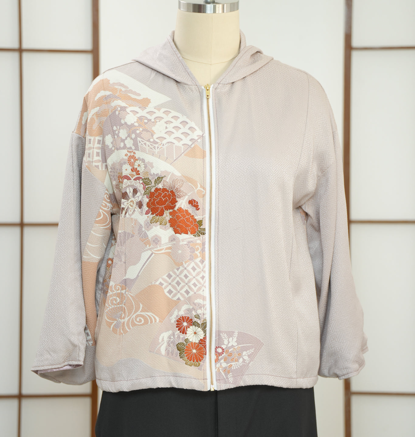 Premium On-hand: Lavender Hoodie With Zipper | HWZ3796