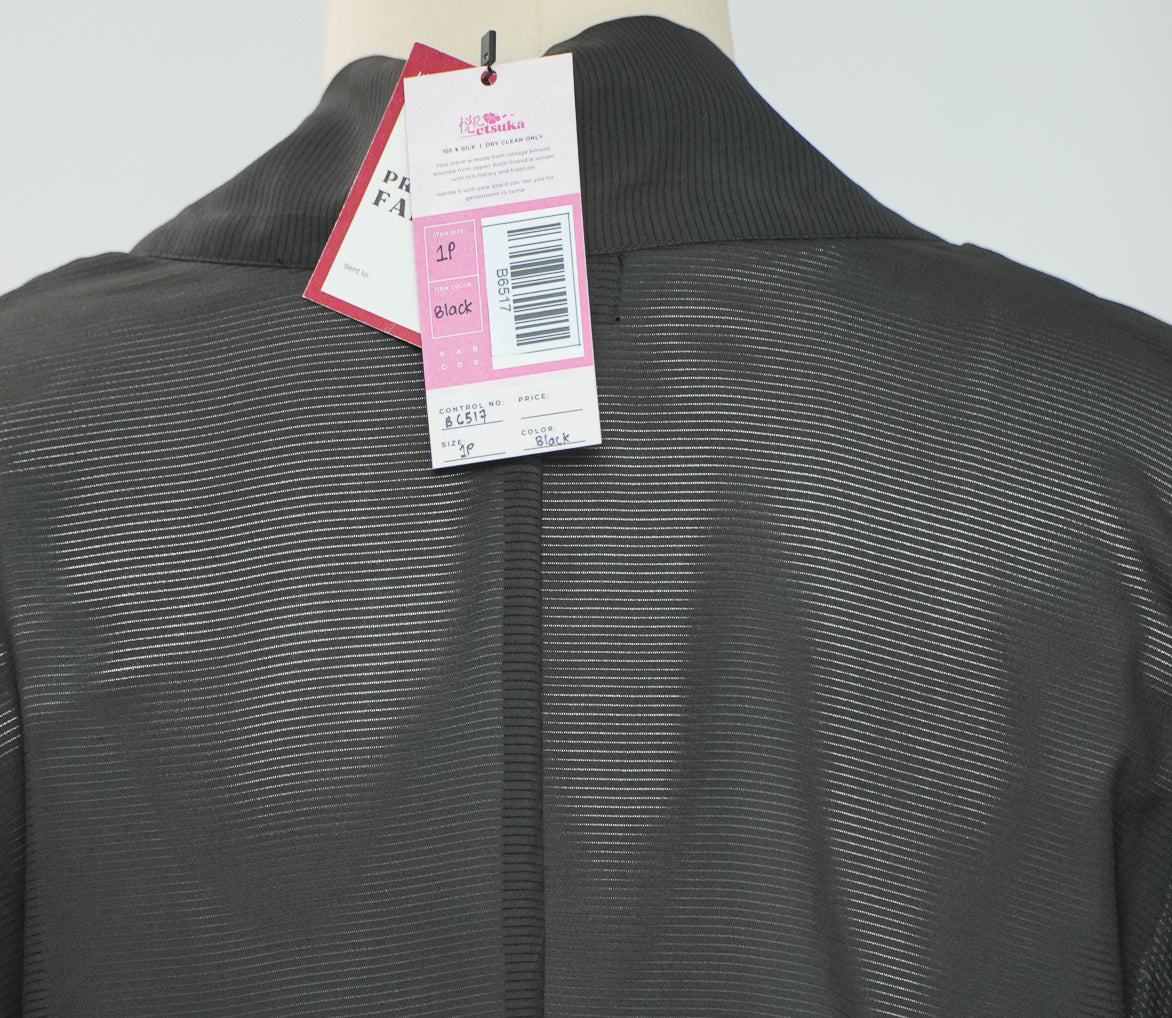 Premium On-hand item: Black Blazer | 1P | B6517