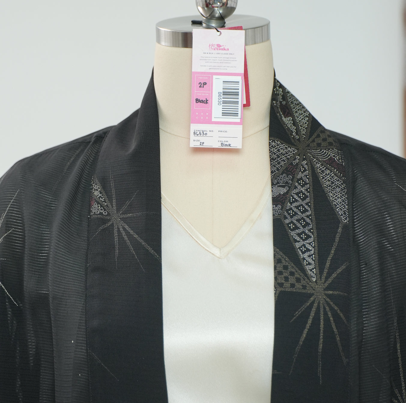 Premium On-hand item: Black See through Blazer | 2P | B6530