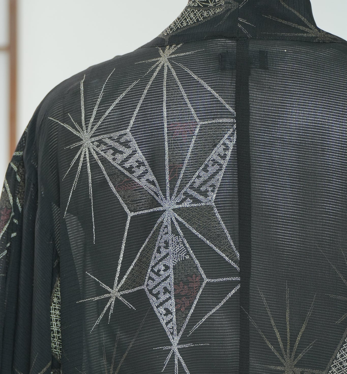 Premium On-hand item: Black See through Blazer | 2P | B6530