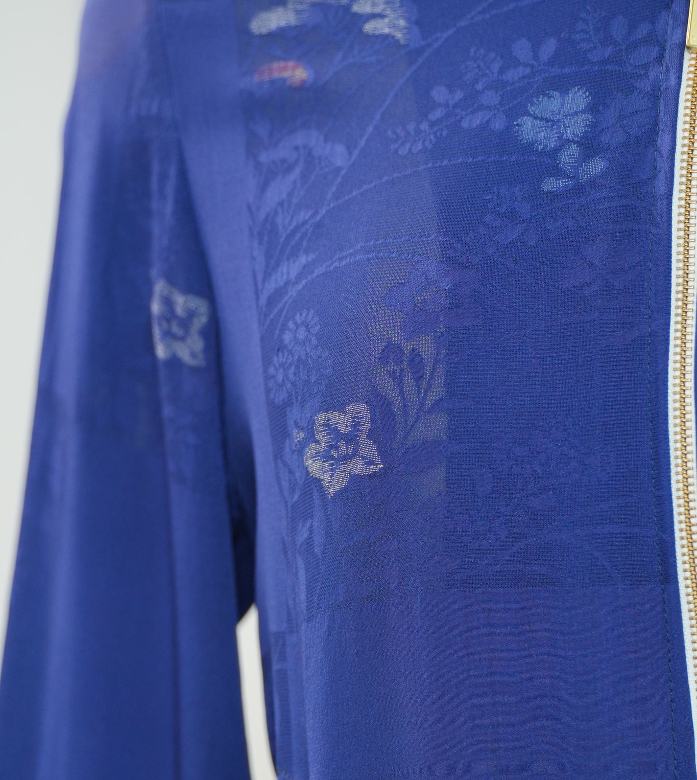 On-hand: See through Blue Bomber Jacket | BJ7608M | LA