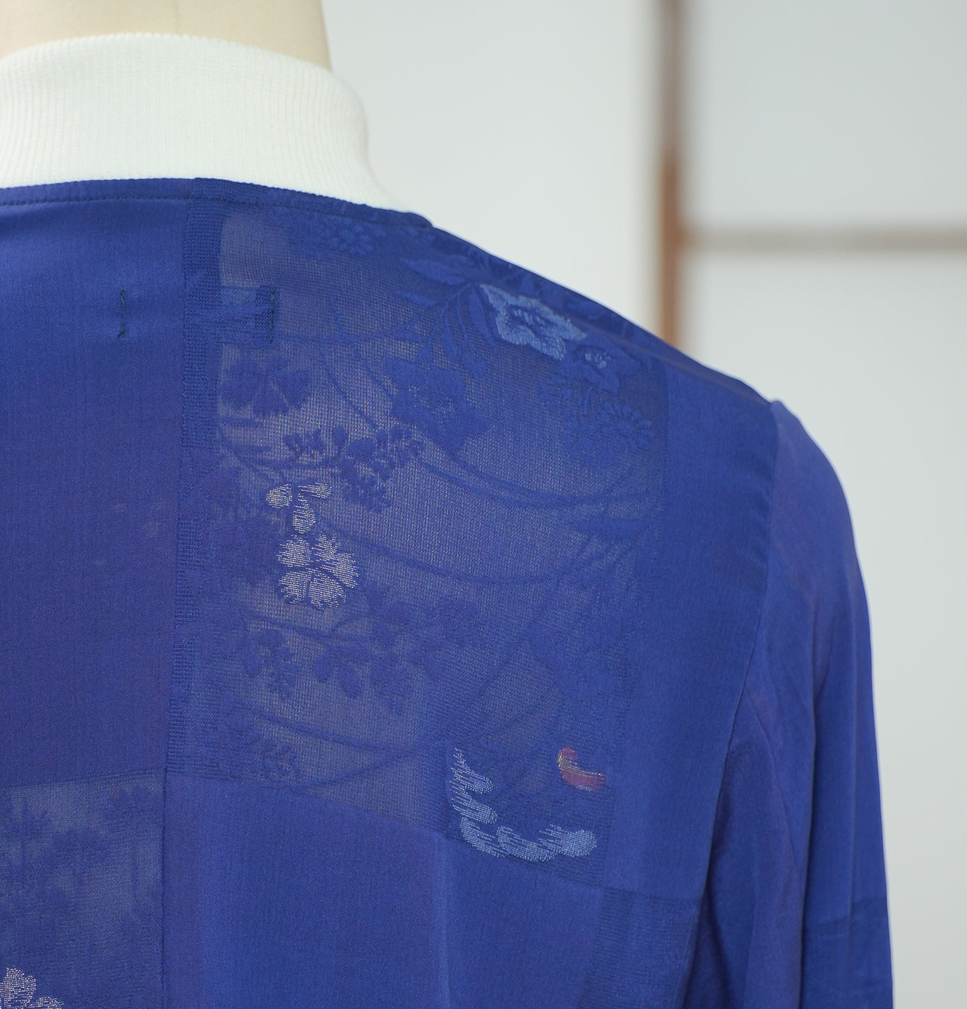 On-hand: See through Blue Bomber Jacket | BJ7608M | LA