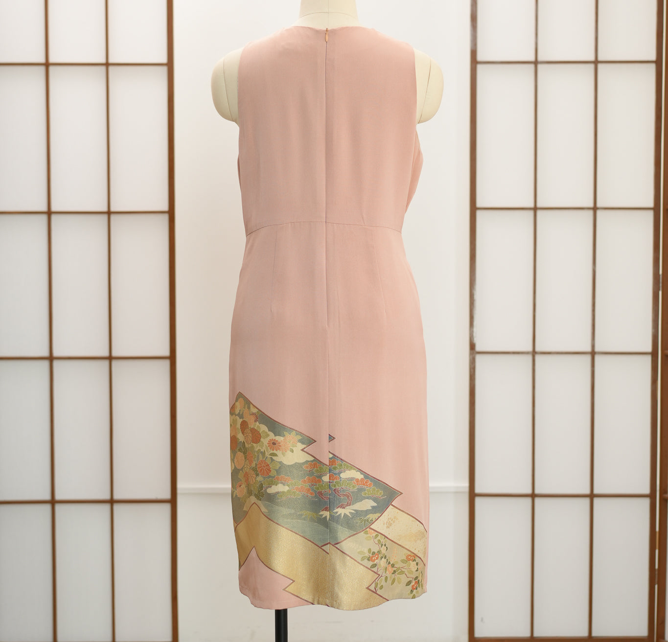 On-hand item:  Zipped Dress | ZD2665 | Refreshing Baby Pink