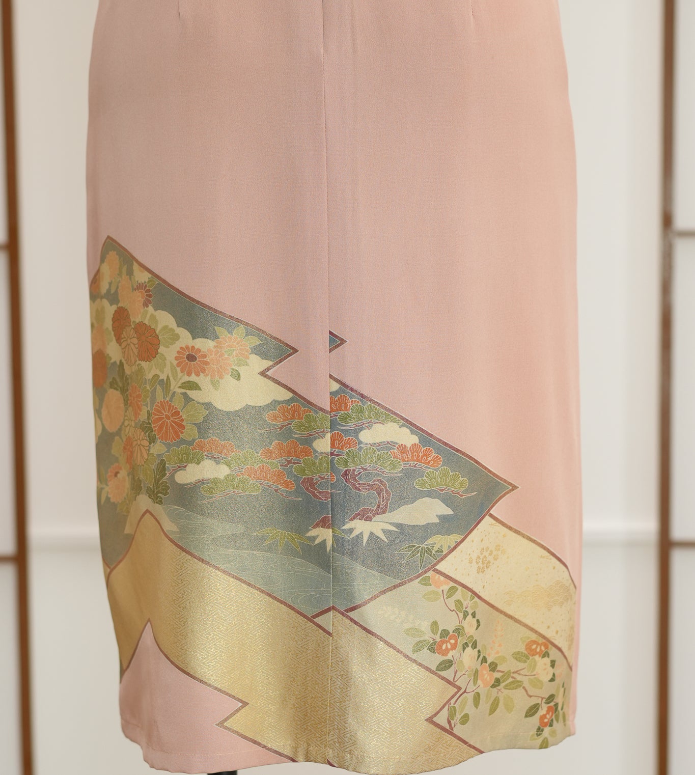 On-hand item:  Zipped Dress | ZD2665 | Refreshing Baby Pink