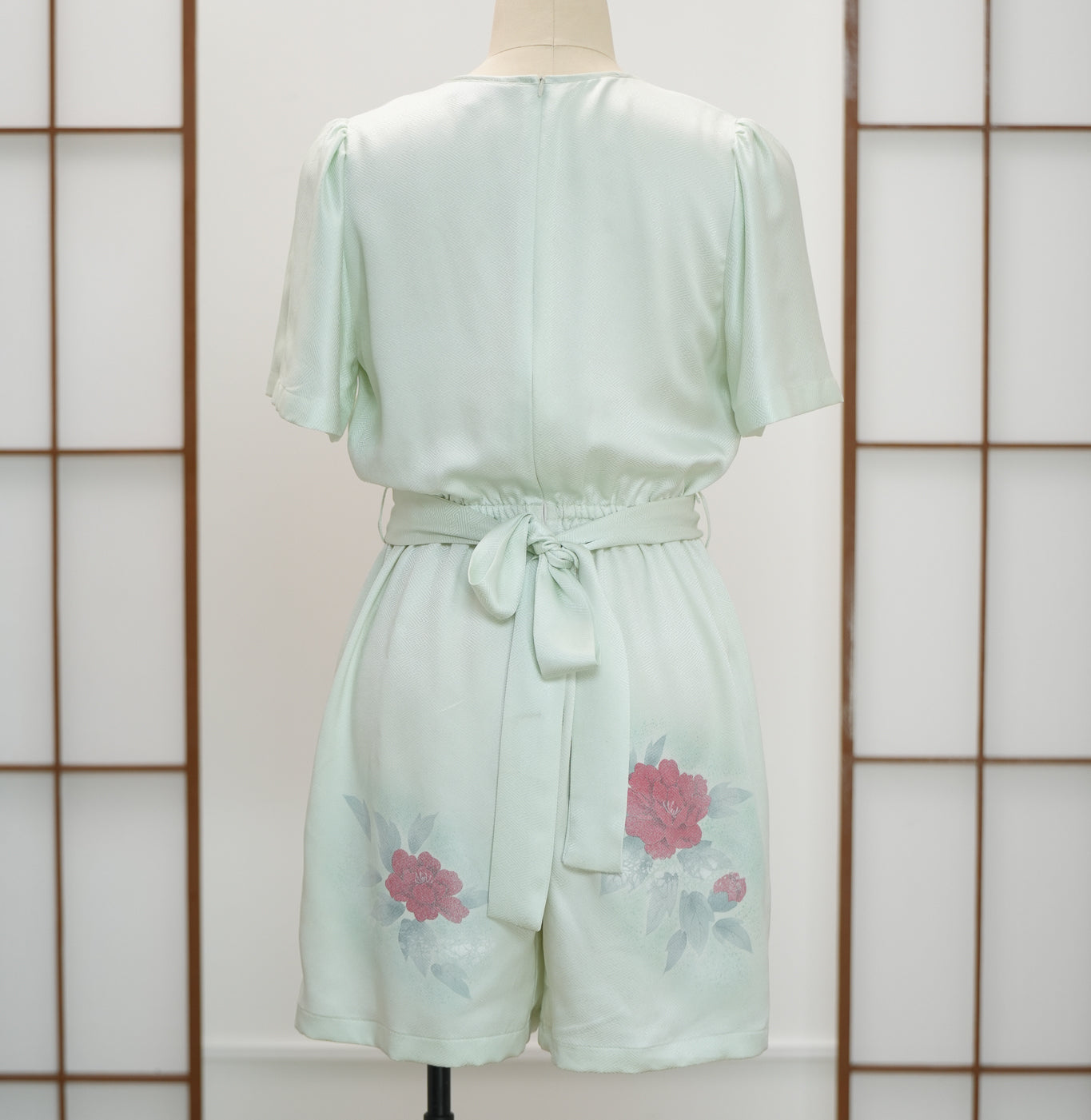 On-hand item: Green Floral Romper