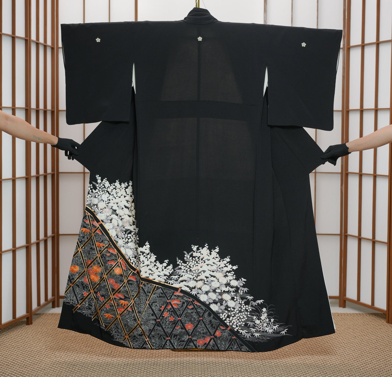 6.28 Chiku Fabric: 0513_12 | Night Garden