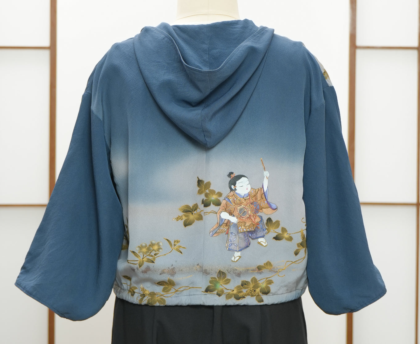 Premium On-hand item: Blue Kodomo Hoodie | HK7801Y - rare blue!