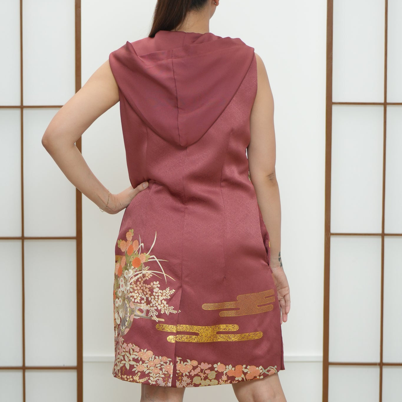Premium On-hand item: Red Hoodie Dress | ZHD7782