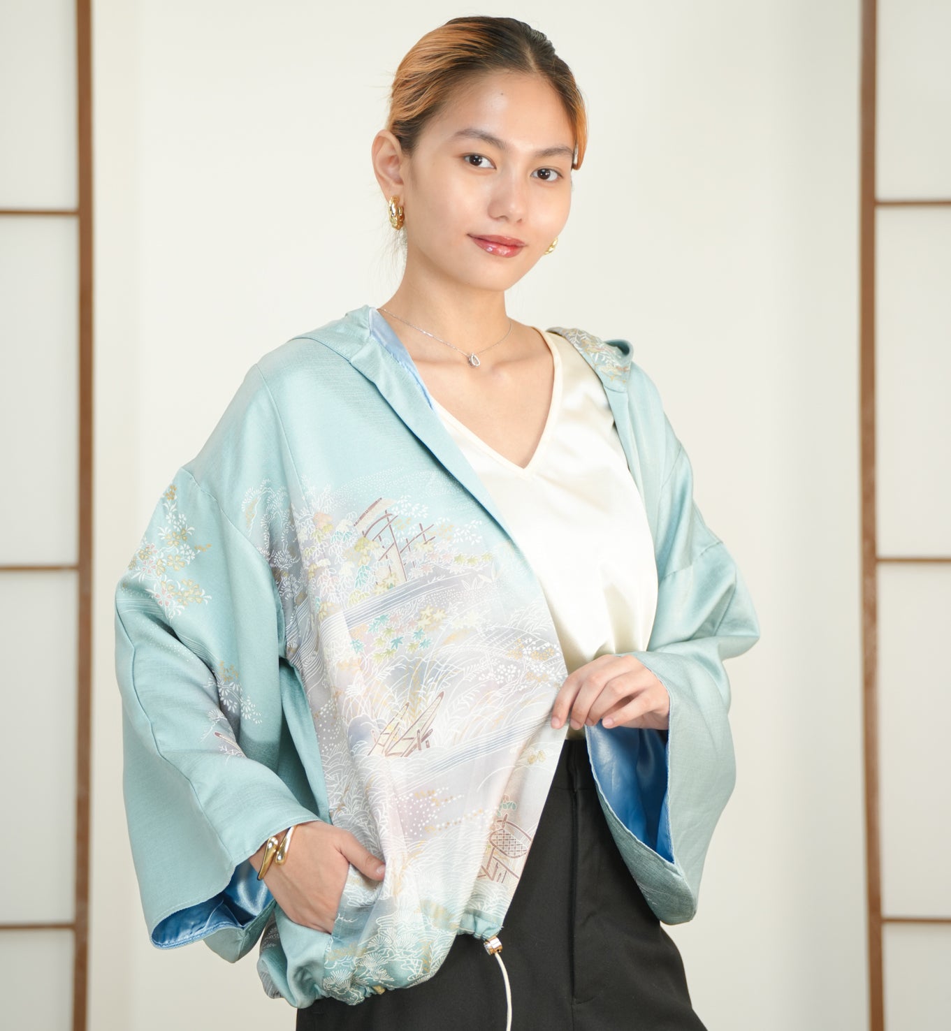 Premium On-hand: Blue Hoodie | H6167