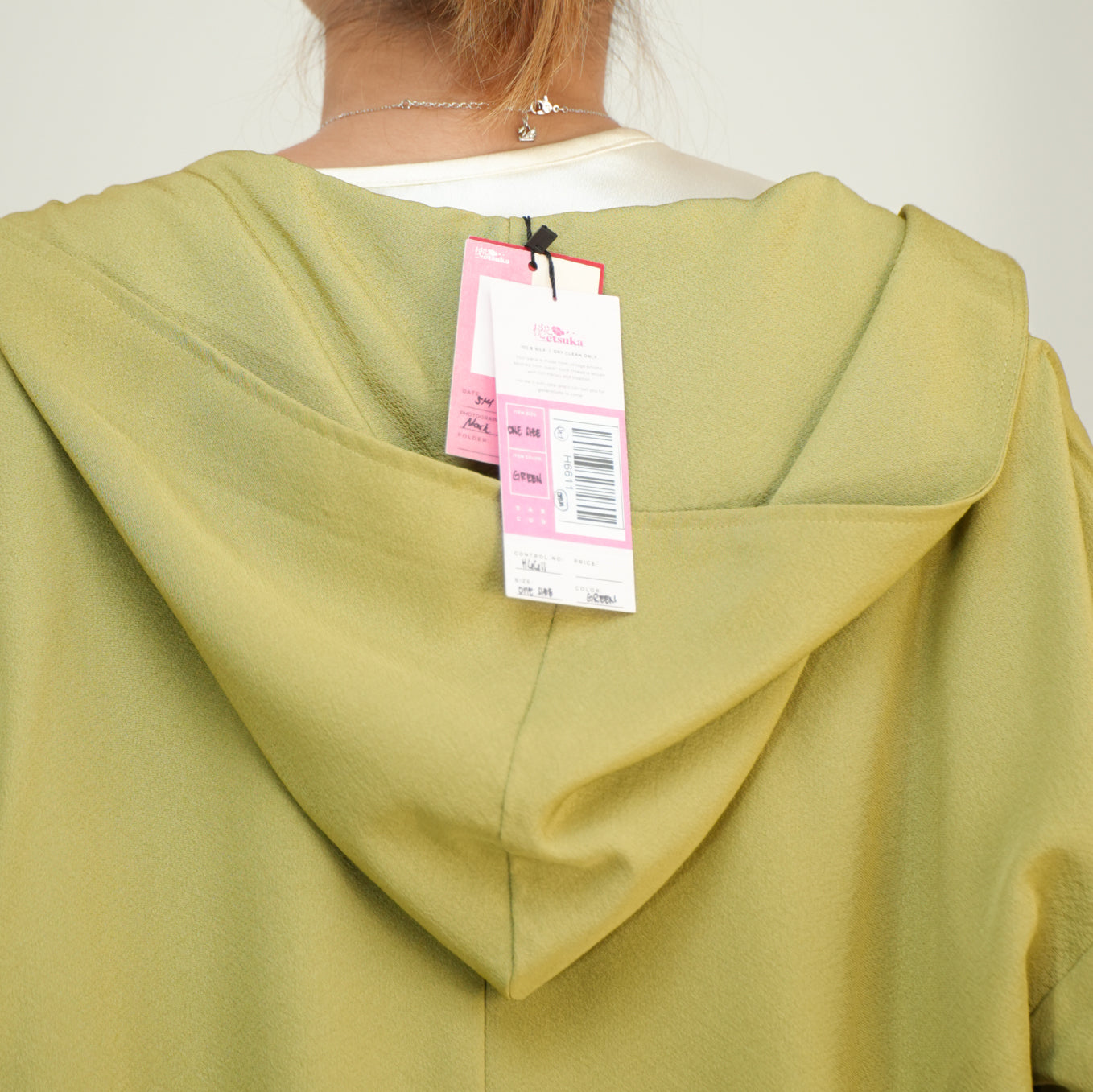 Premium On-hand: Green Hoodie | H6611 (nice matcha color!)