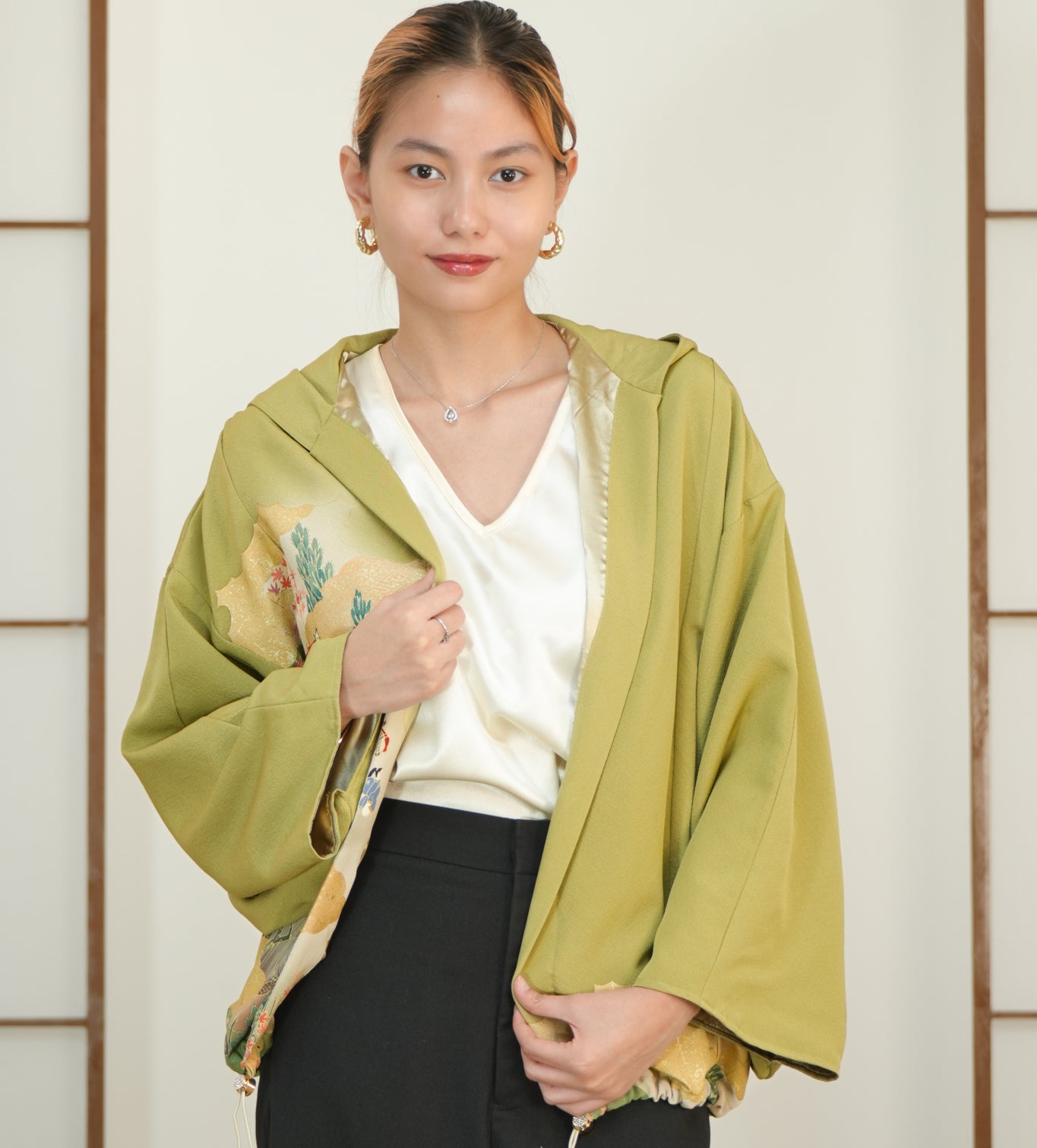 Premium On-hand: Green Hoodie | H6611 (nice matcha color!)