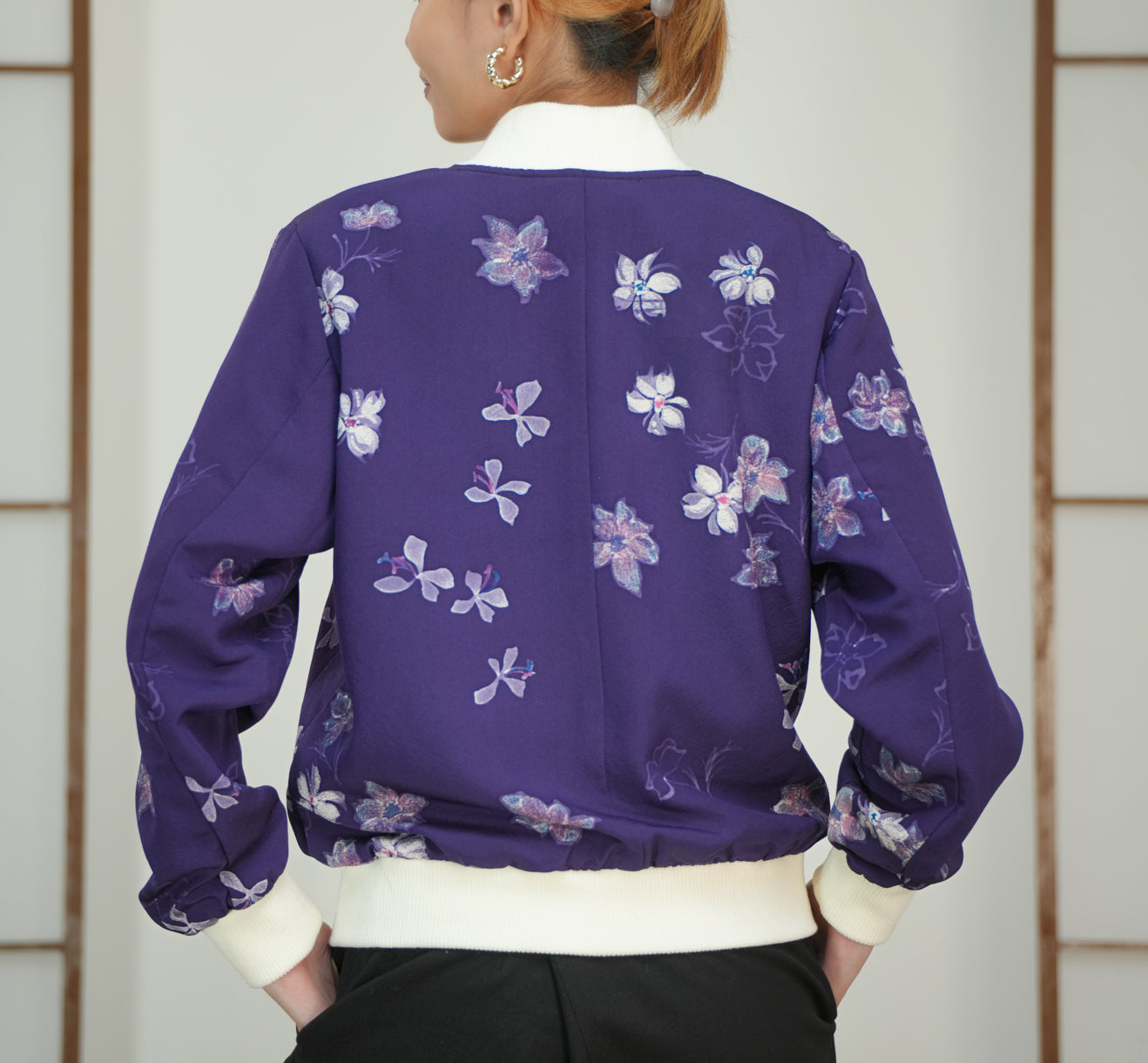 Premium On-hand: Bomber Jacket | BJ4986 | Lavender | LA - Mimi's fave