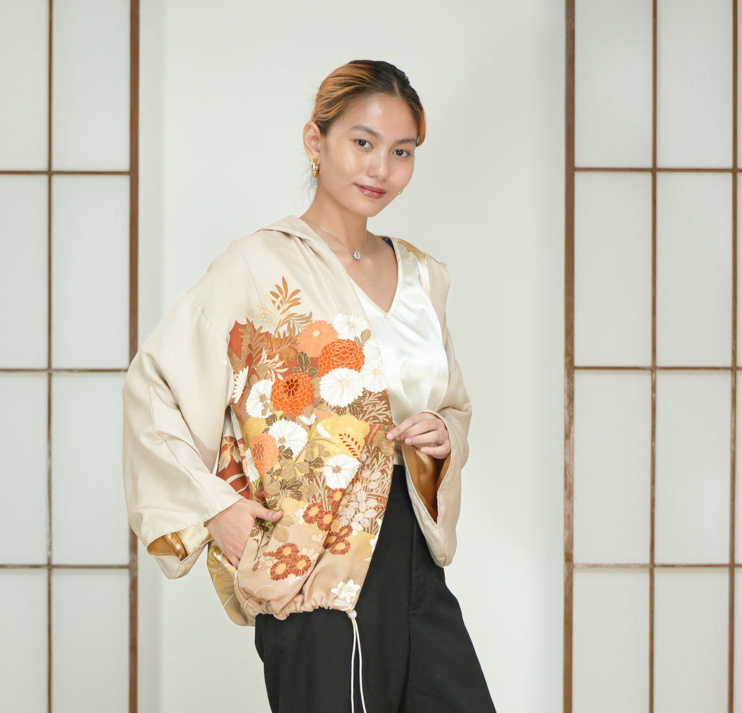 Premium On-hand: Cream Hoodie | H6137