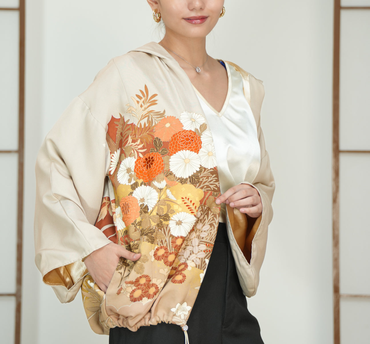 Premium On-hand: Cream Hoodie | H6137