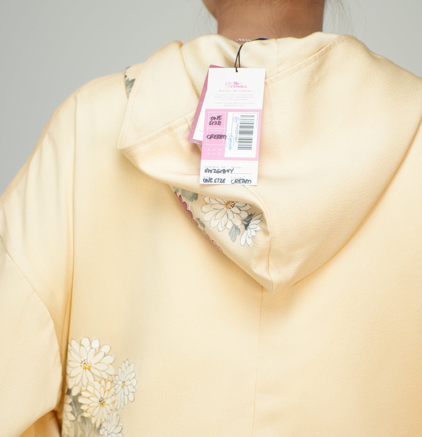 Premium On-hand: Cream Hoodie With Zipper | HWZ6184Y - mimi's favorite