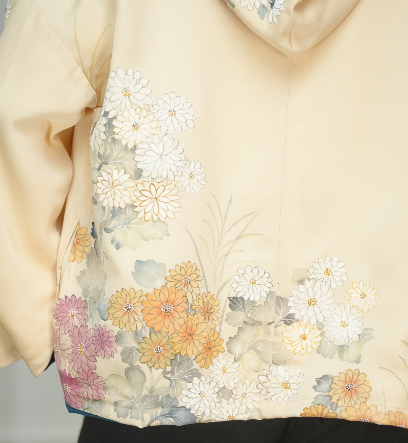 Premium On-hand: Cream Hoodie With Zipper | HWZ6184Y - mimi's favorite