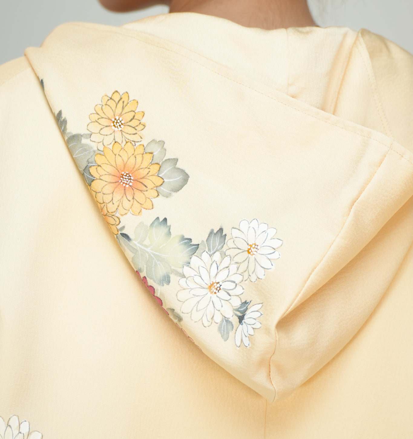 Premium On-hand: Cream Hoodie With Zipper | HWZ6184Y - mimi's favorite