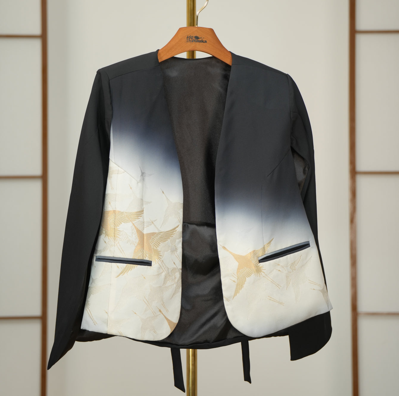 Premium On-hand: Cape Blazer  | CB4901 | Black | L (SO M)