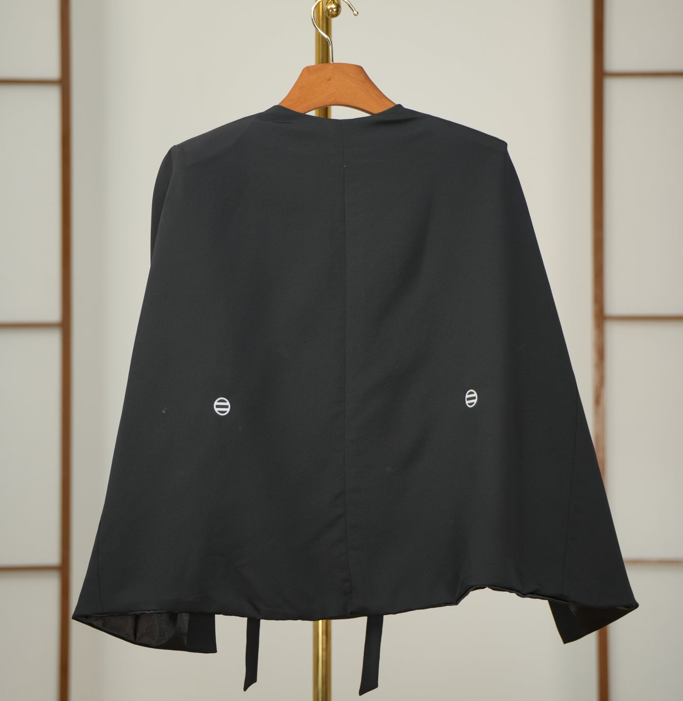 Premium On-hand: Cape Blazer  | CB4901 | Black | L (SO M)