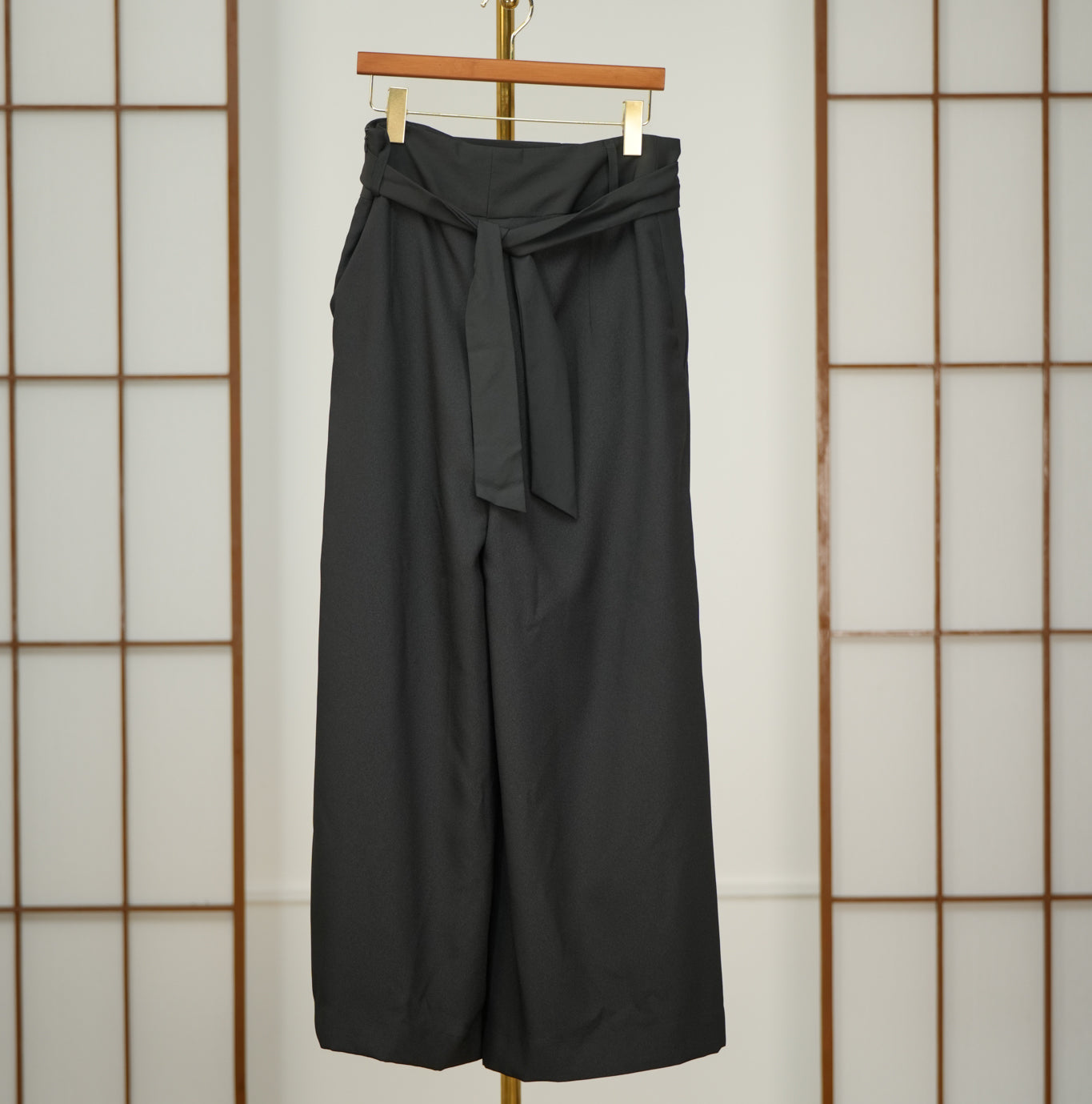 Premium On-hand: Black Hakama Pants | HKP4720M | L