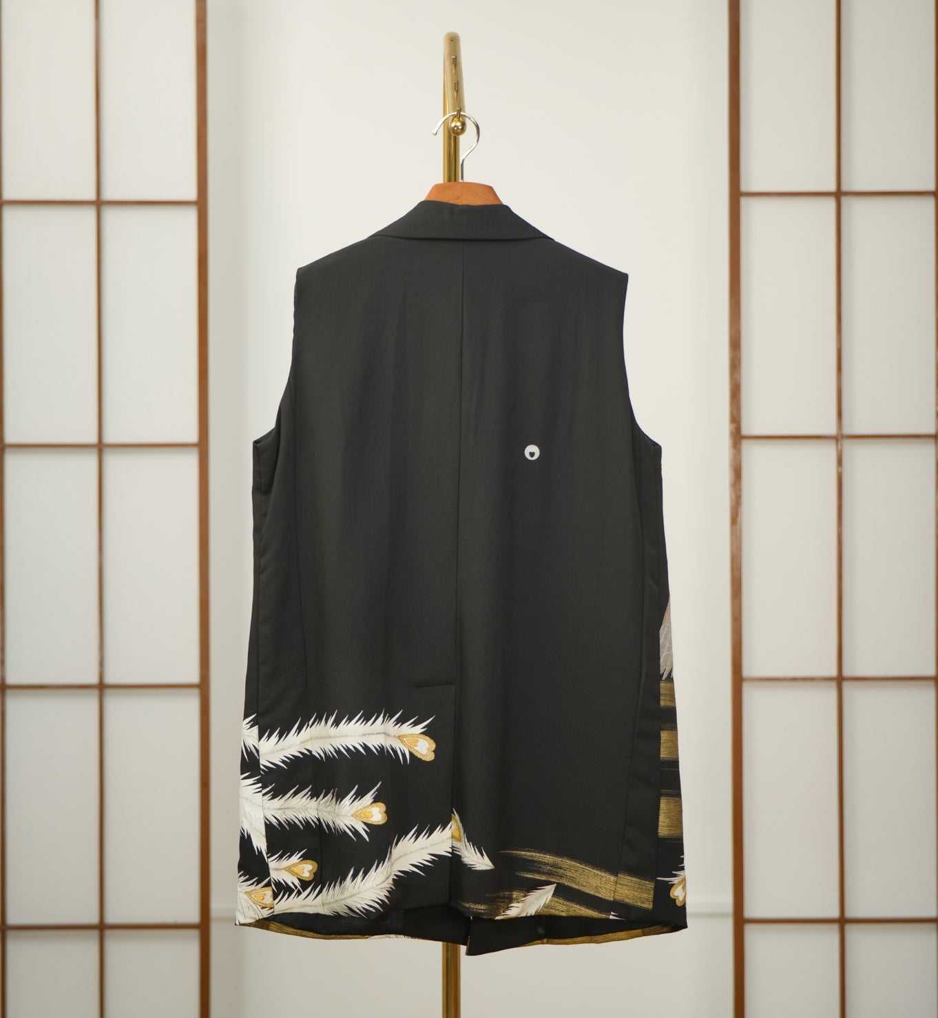 Premium On-hand: Black No sleeves suit jacket | XL | NSSJ6890M - mimi's choice