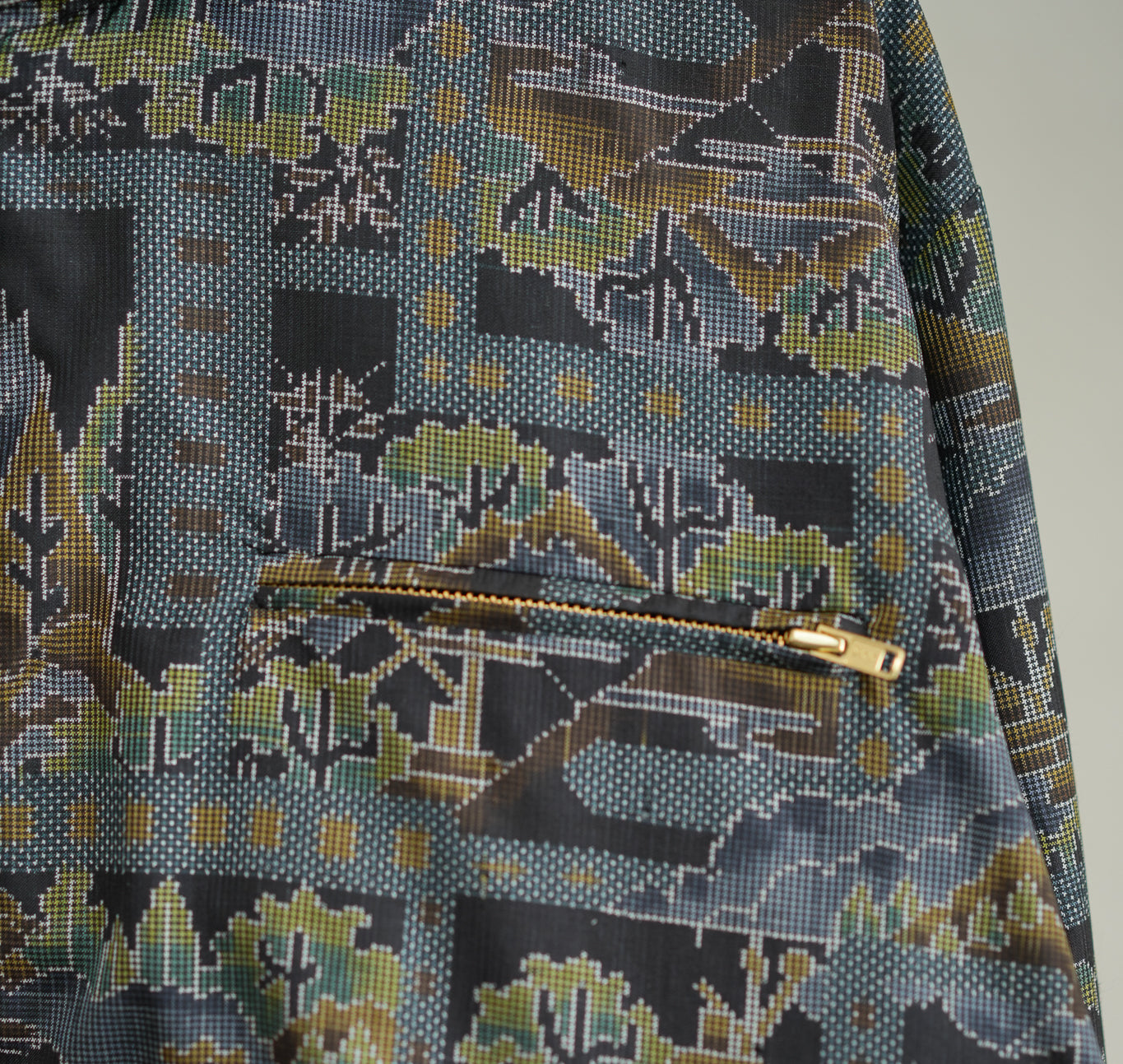 Premium On-hand: Blue Loose Fit Oshima Men's Bomber Jacket | LBJ7569M | Large