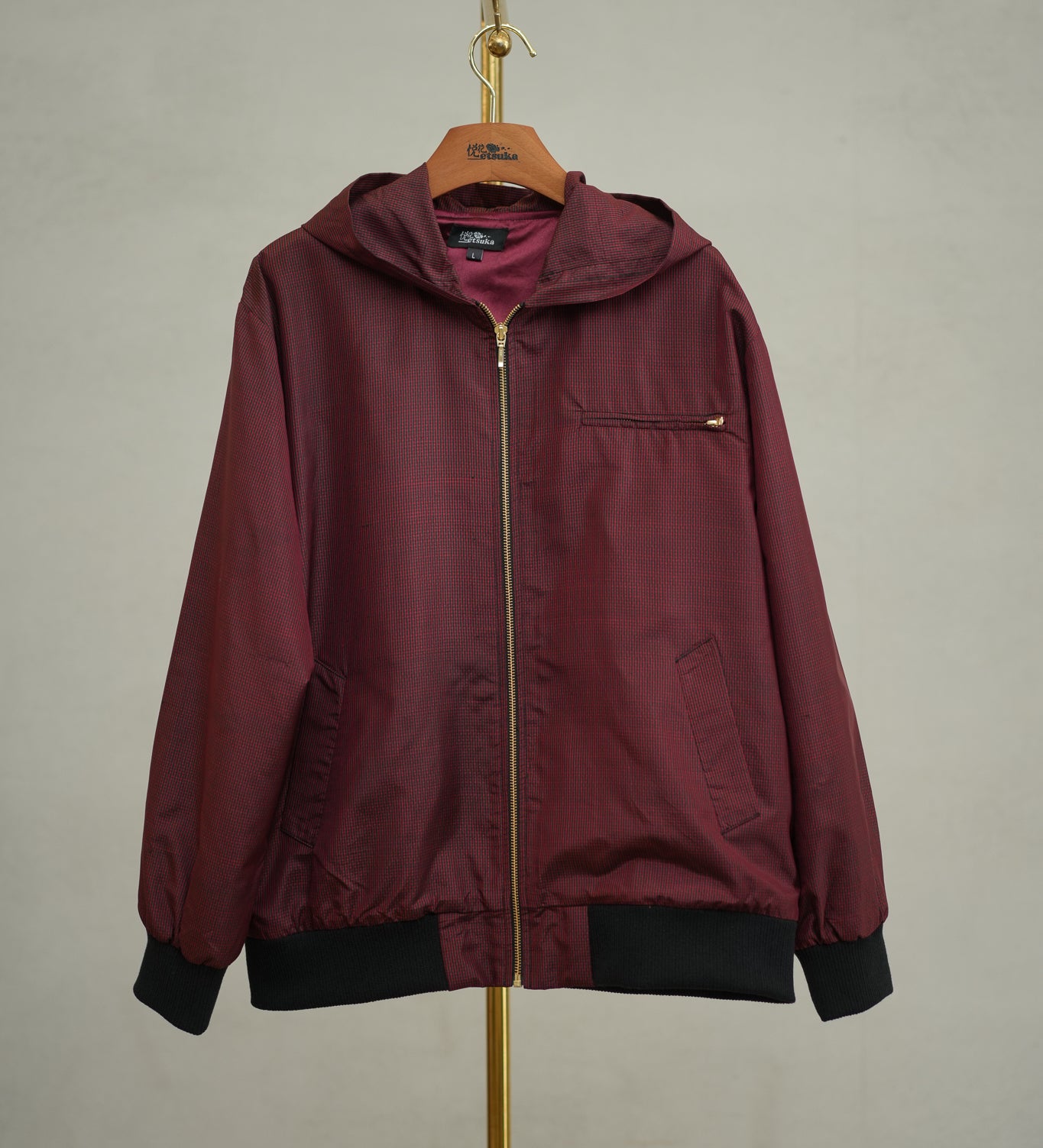Premium On-hand: Red Loose Bomber Jacket | LBJ7568M | Large