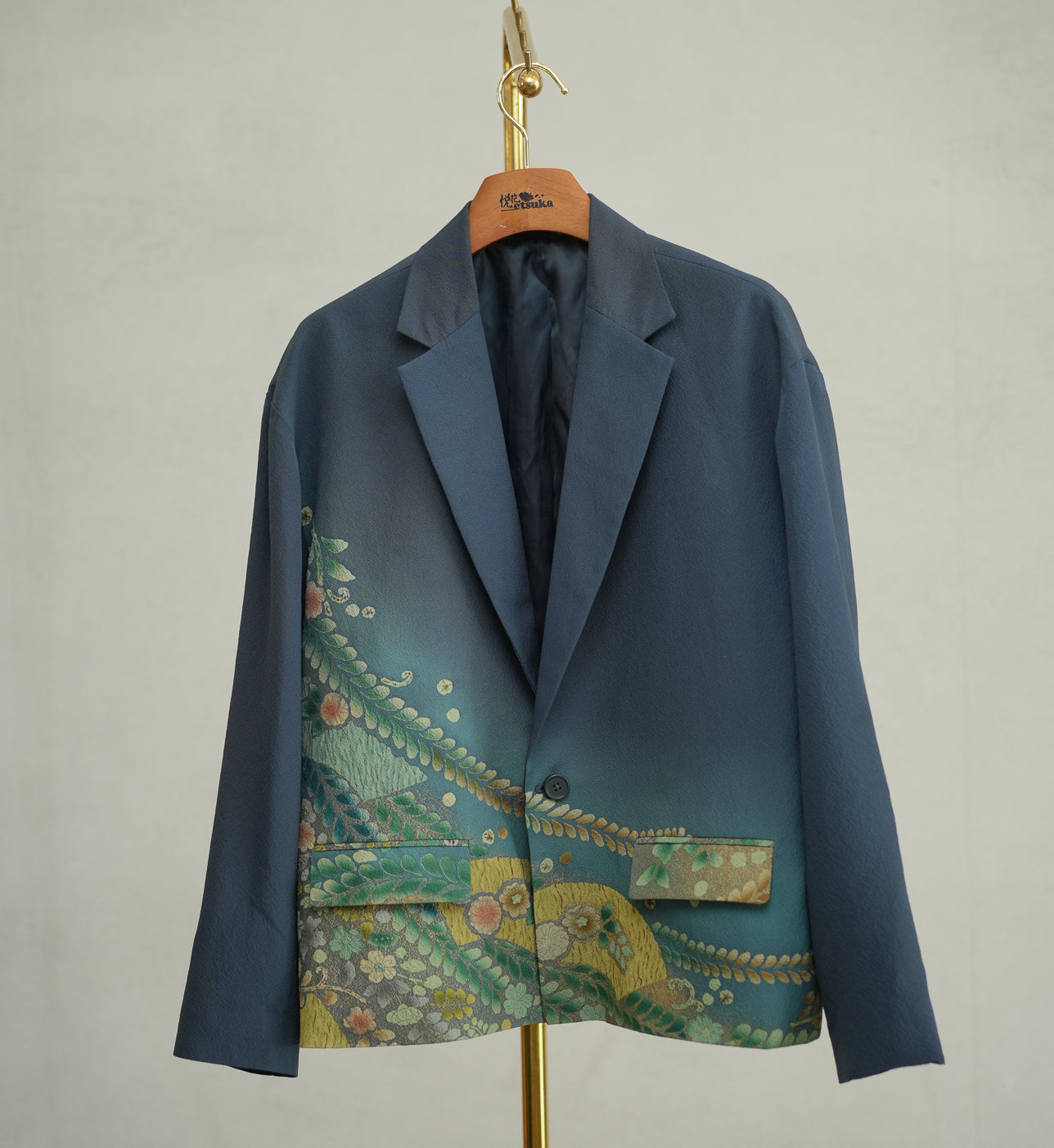 On-hand item: Blue MVP Jacket