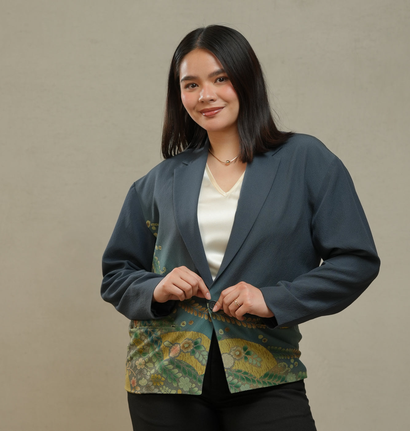 On-hand item: Blue MVP Jacket