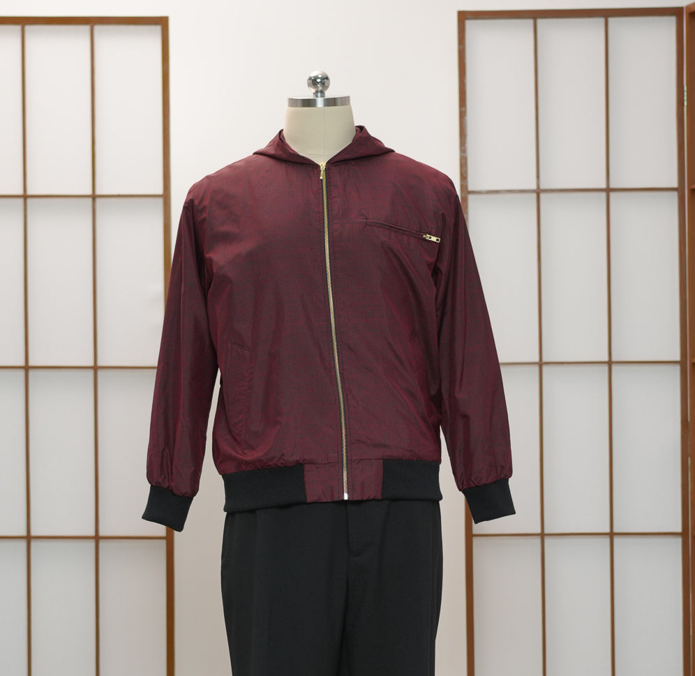 Premium On-hand: Red Loose Bomber Jacket | LBJ7568M | Large