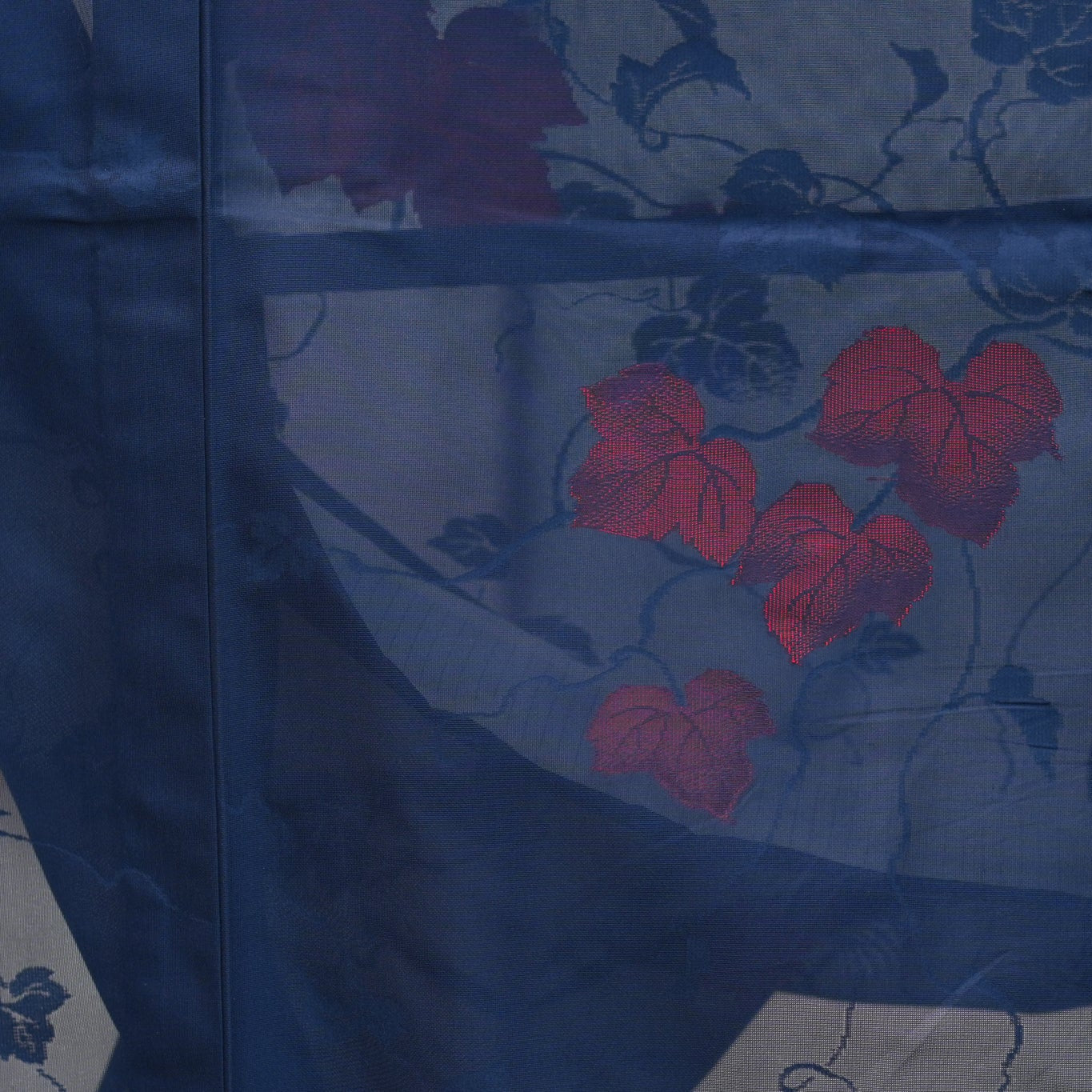 Premium Fabric: 0506_11 | Blue Ivy leaves