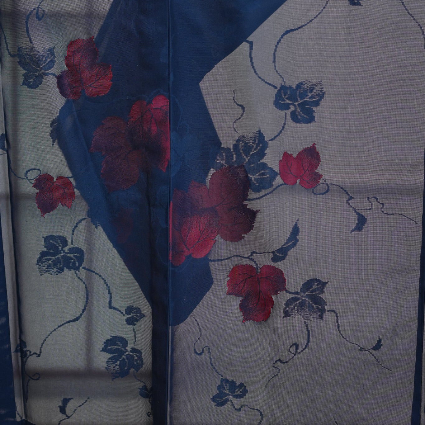 Premium Fabric: 0506_11 | Blue Ivy leaves