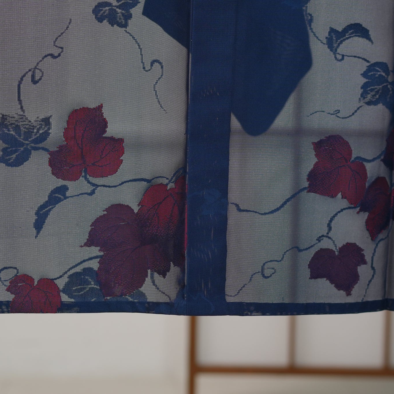 Premium Fabric: 0506_11 | Blue Ivy leaves
