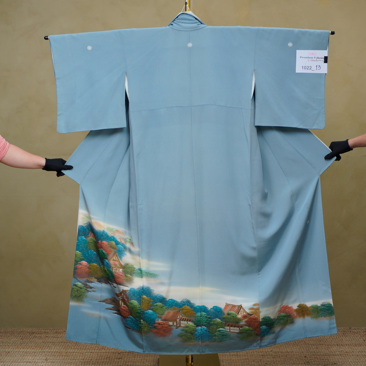 Premium Sho Fabric: 1022_13 | Along the River