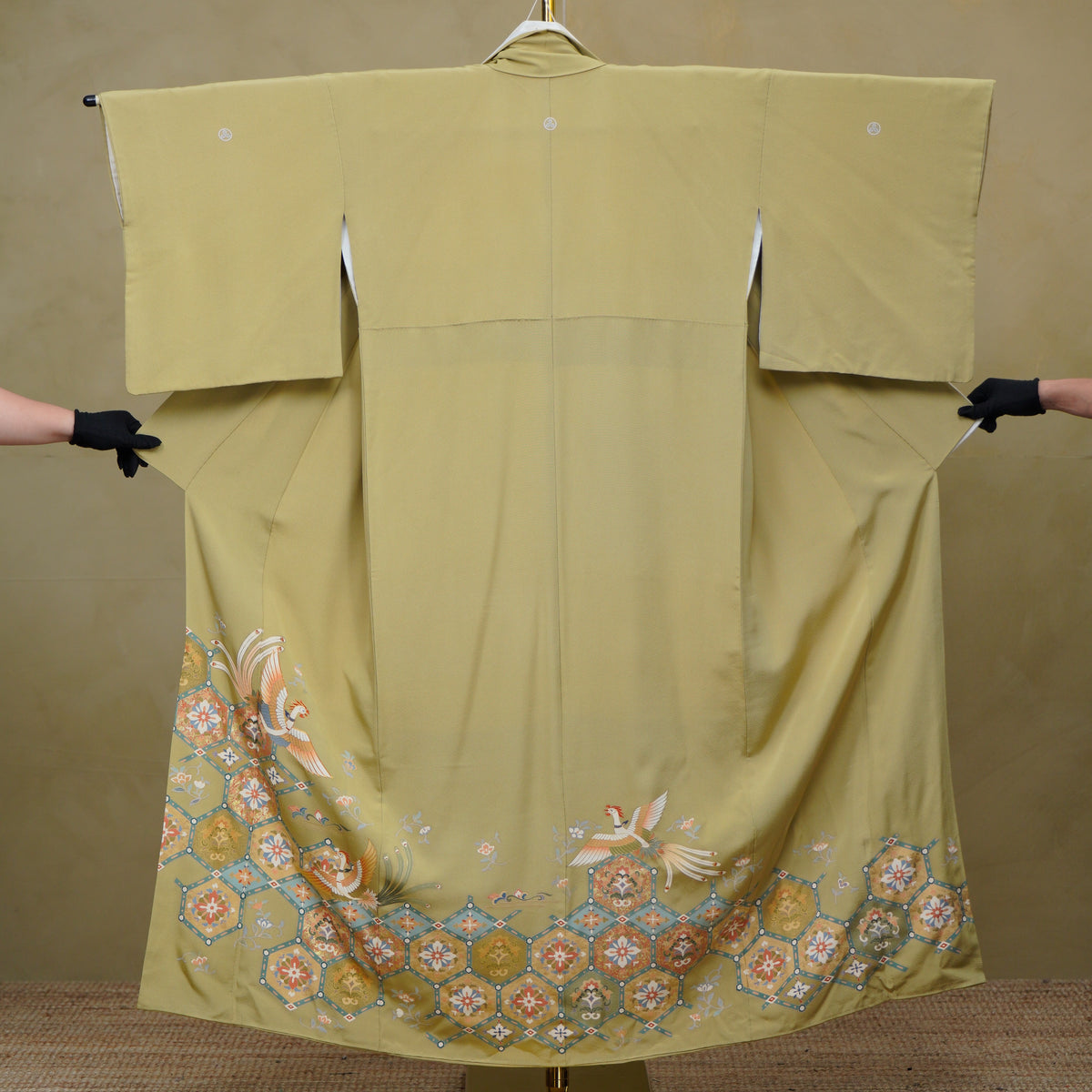 Bai Fabric: 1022_14 | Mustard Medallion
