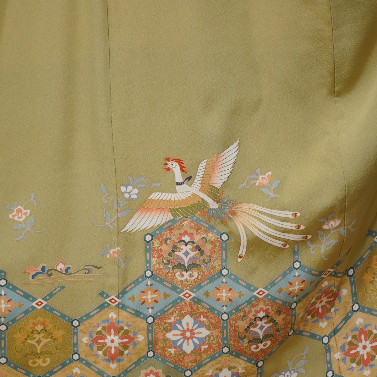 Bai Fabric: 1022_14 | Mustard Medallion