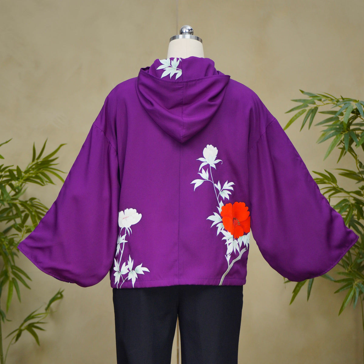 [Autumn] Premium On-hand: Purple Hoodie with Zipper (One Size) | HWZ8806Y -O