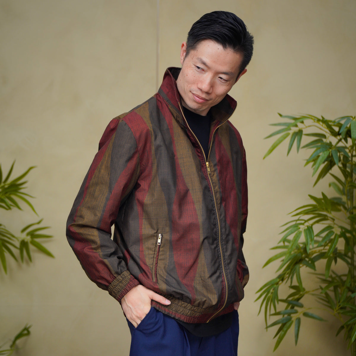 Premium On-hand item: Red Oshima Golfer Jacket | Large | OGJ8812M -O