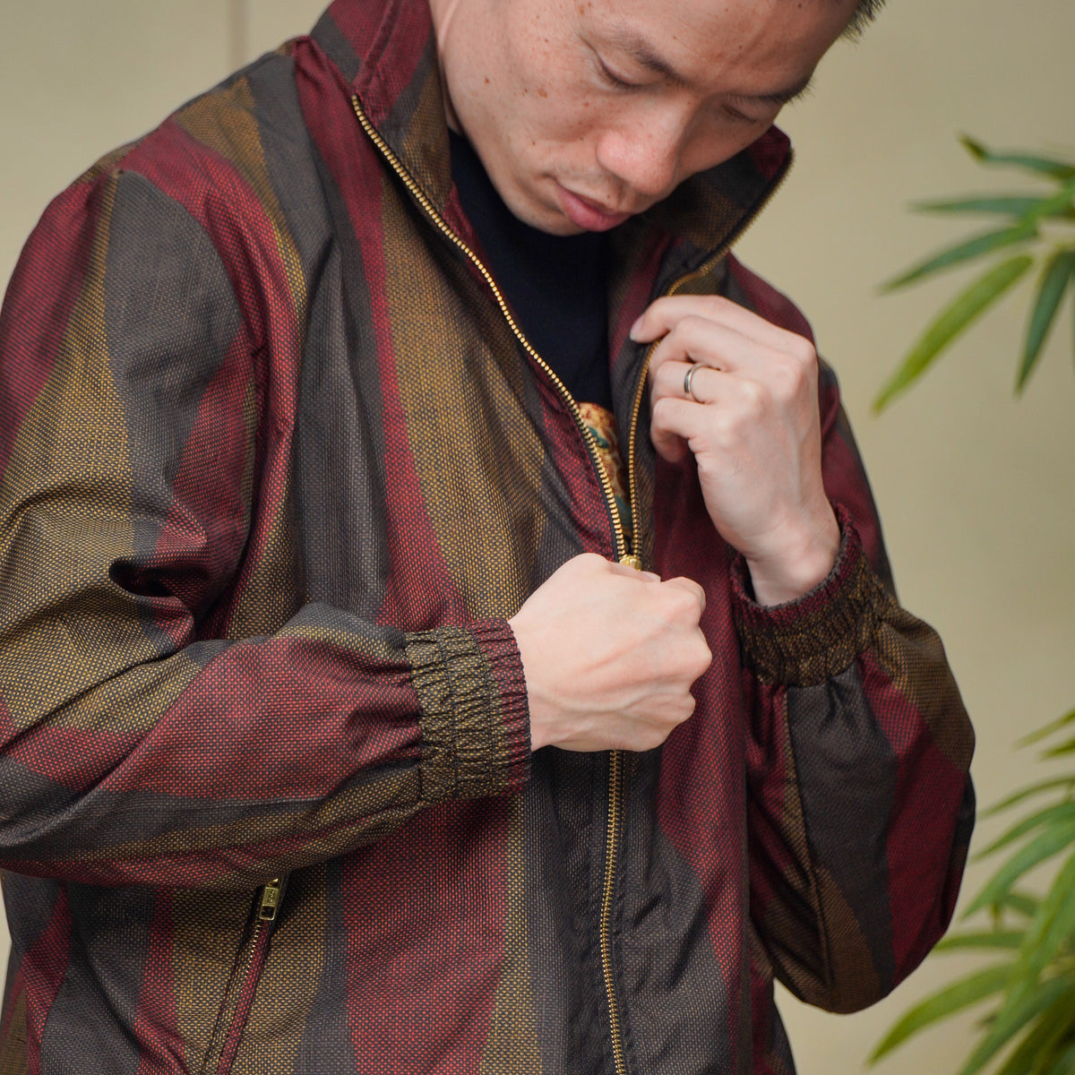 Premium On-hand item: Red Oshima Golfer Jacket | Large | OGJ8812M -O