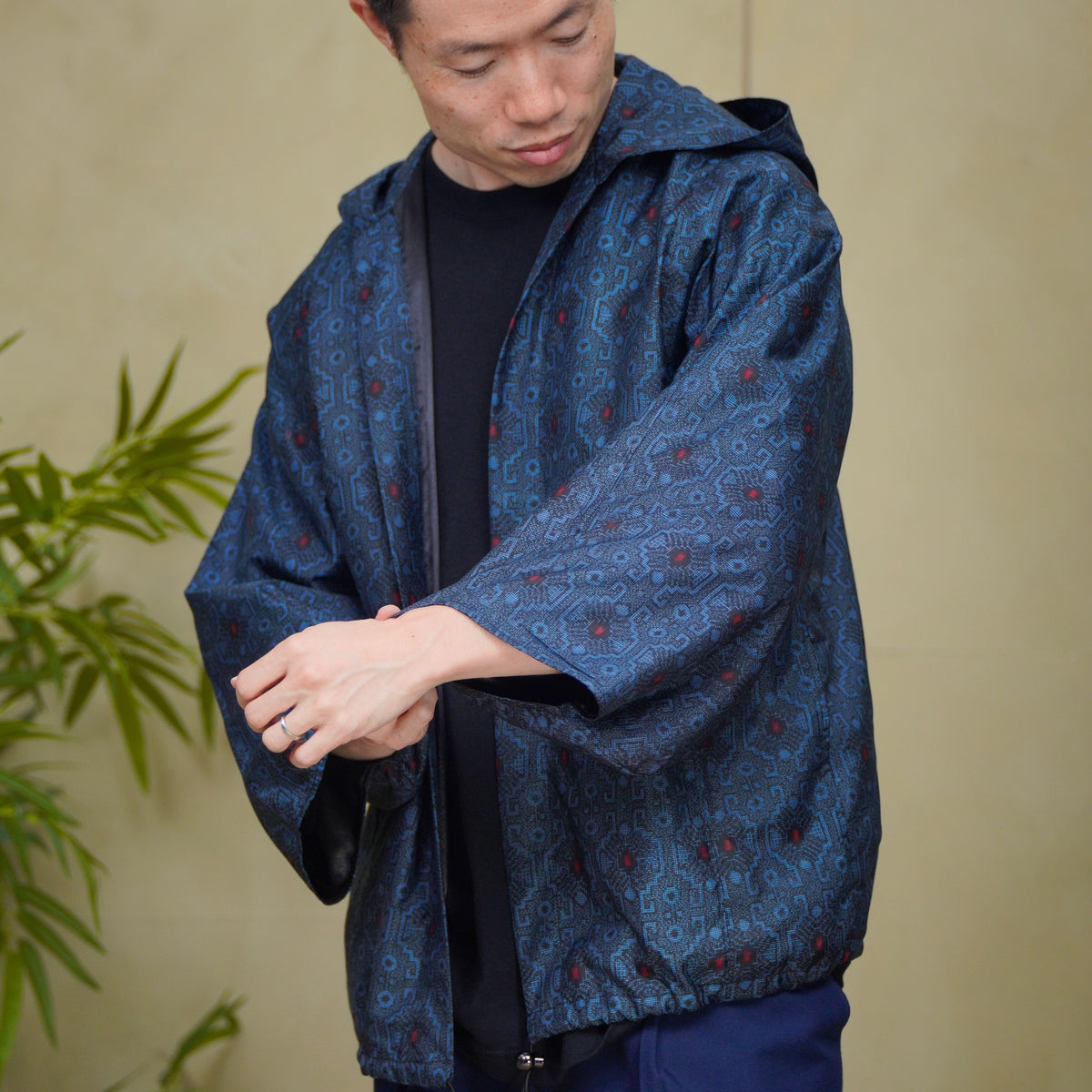 Coming Soon - Premium On-hand: Blue Hoodie (One Size) | OH8809Y -O
