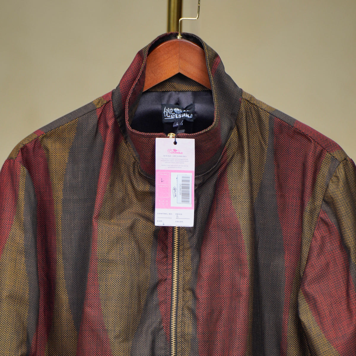 Premium On-hand item: Red Oshima Golfer Jacket | Large | OGJ8812M -O