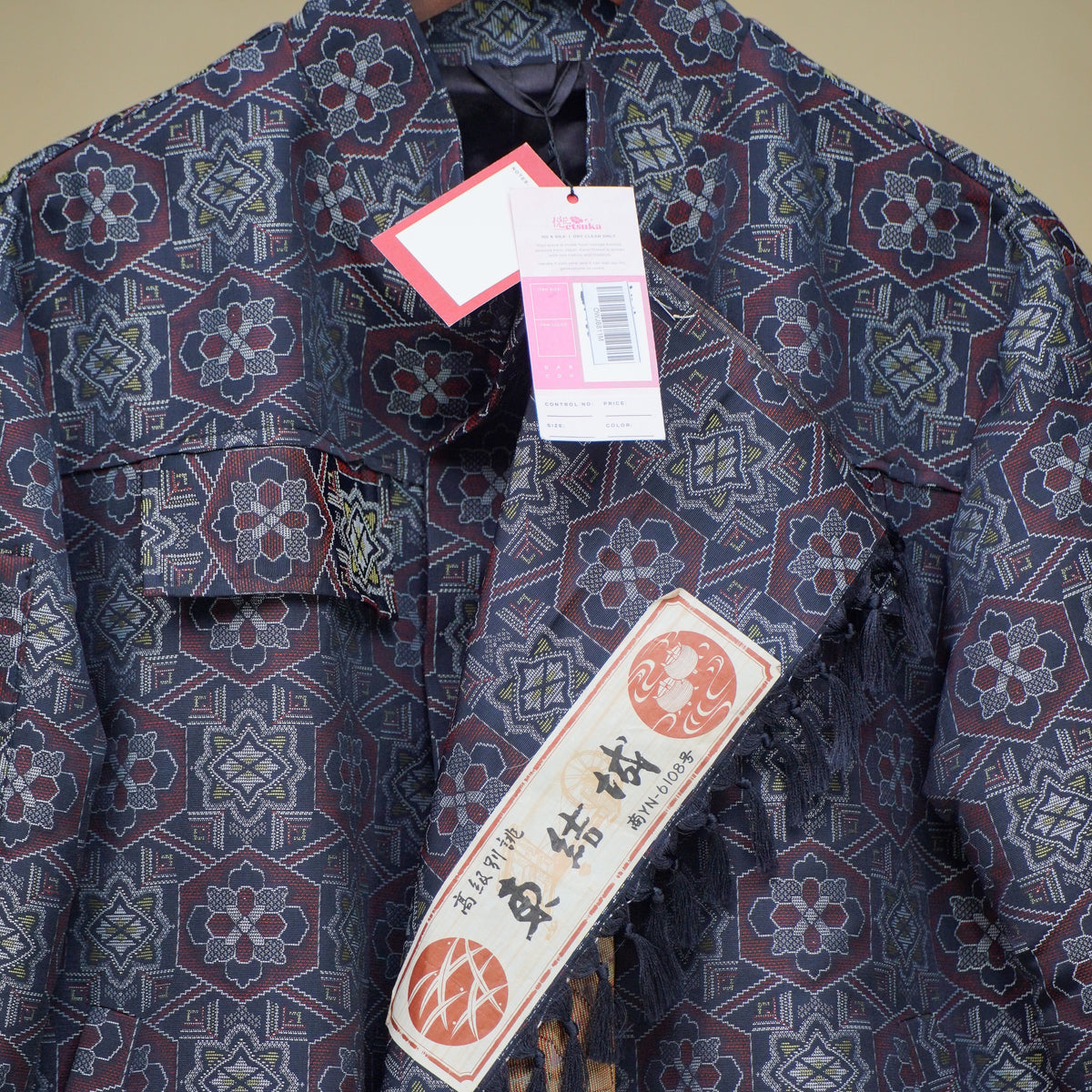 [Certificate] Premium On-hand item: Indigo Oshima Workman Jacket | Large | OWJ8811M -SMK