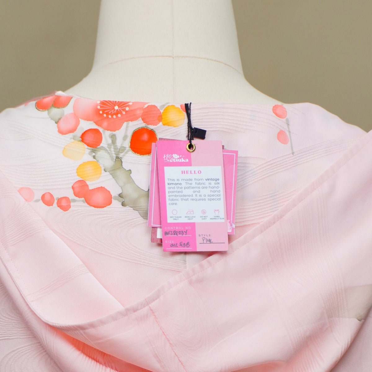Premium On-hand: Pink Hoodie with Zipper (One Size) | HWZ8803Y -O