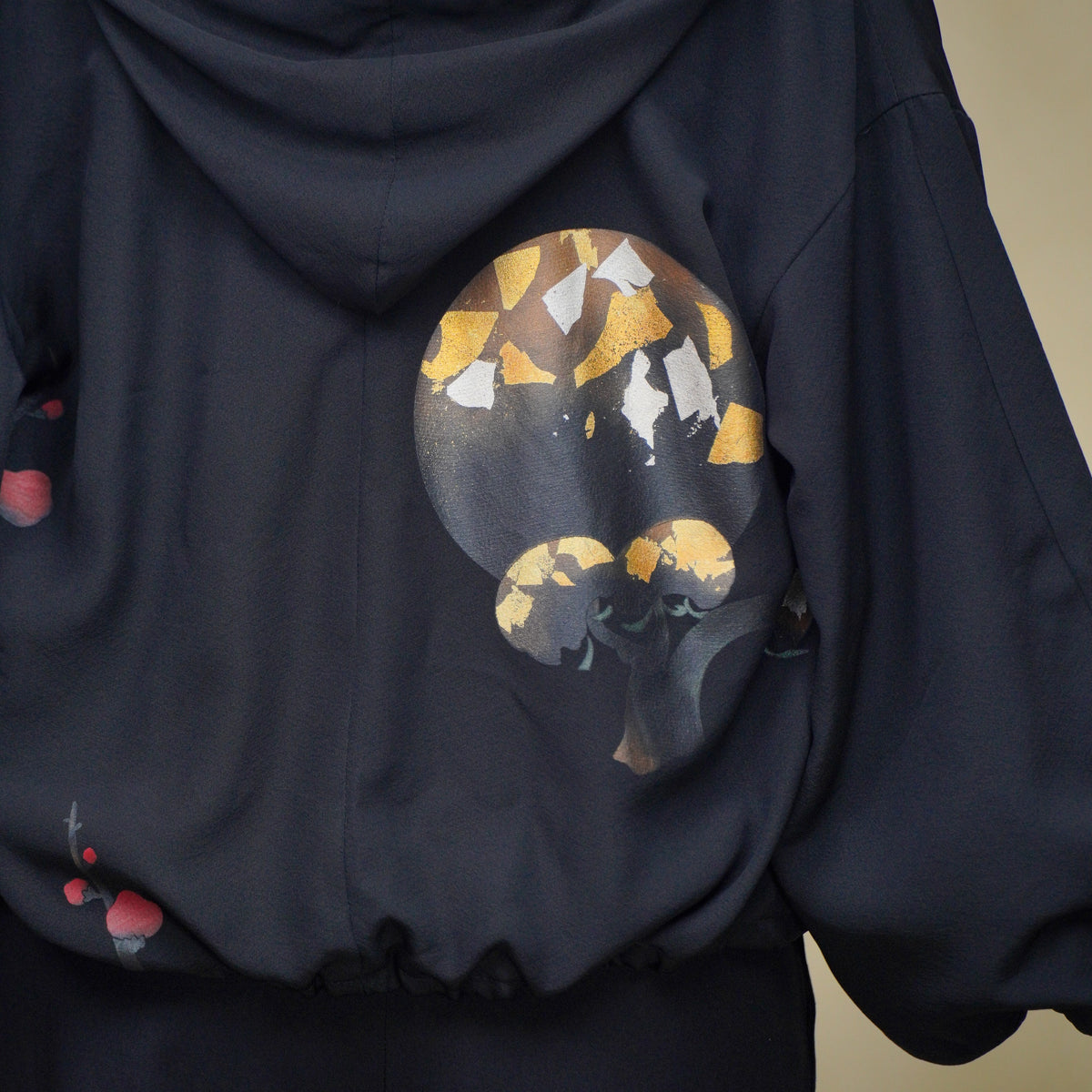 Premium On-hand item: Black Kodomo Hoodie (Small Size) | HK8744Y -O