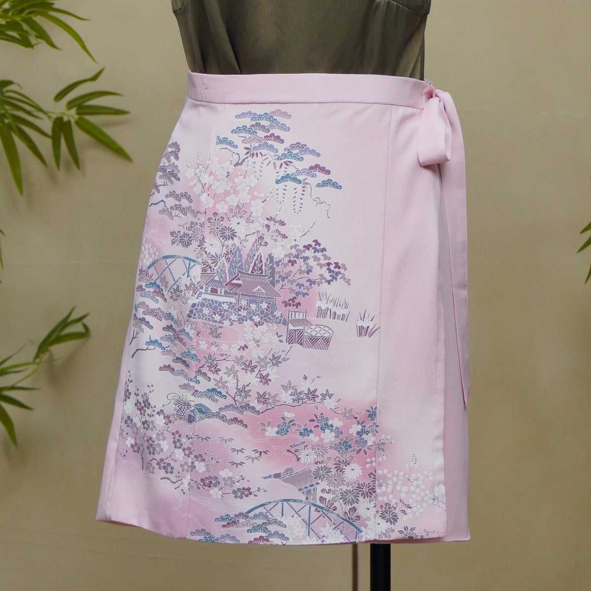 Premium On-hand: Pink Summer Wrap Skirt | SWS8718Y | 1T