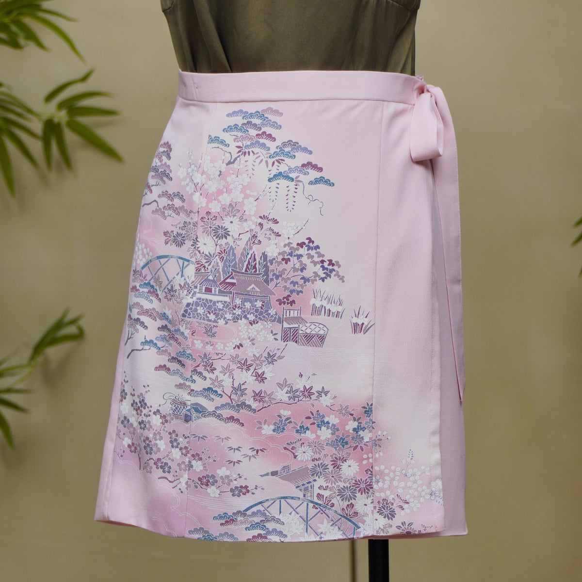 Premium On-hand: Pink Summer Wrap Skirt | SWS8718Y | 1T