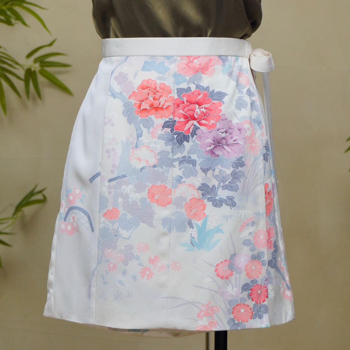 Premium On-hand: Cream Summer Wrap Skirt | SWS8717Y | 2T