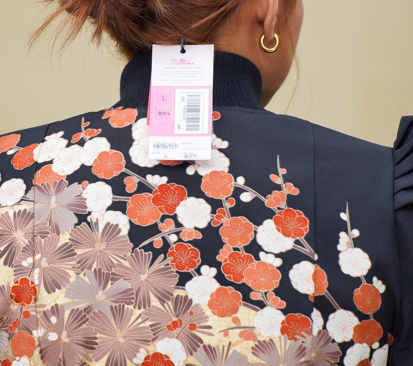 On-hand: Filipiniana Bomber Jacket | Black | Large | FBJ8672M - SDH