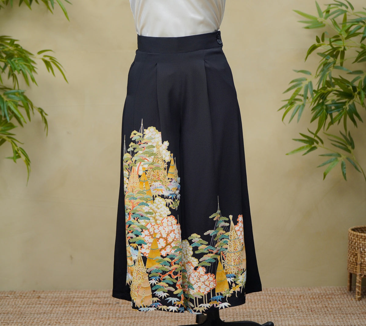 Premium On-hand:  Black Palazzo Pants | LB | PP1695 - O