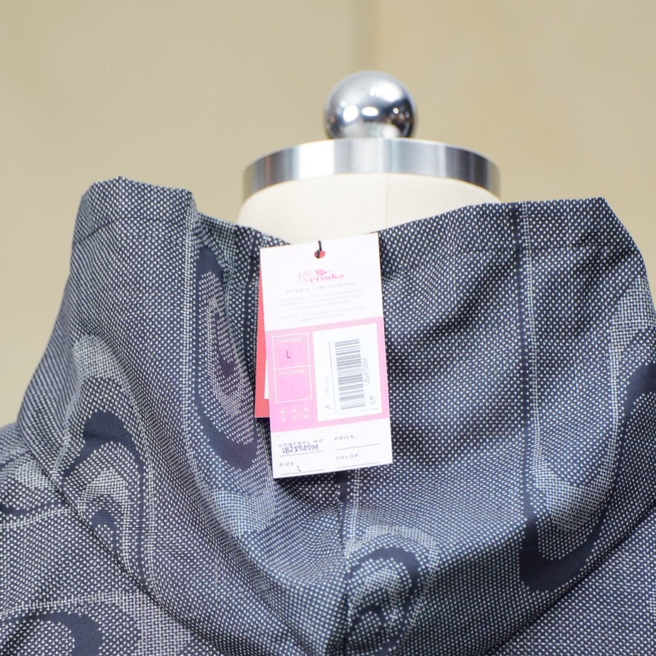 Premium On-hand: Gray Loose Fit Oshima Men's Bomber Jacket | Large | LBJ8720M -O